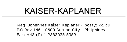 Alles rund um die Musik Johannes Kaiser-Kaplaner · EDV-Beratung · Internet-Services · Software Development